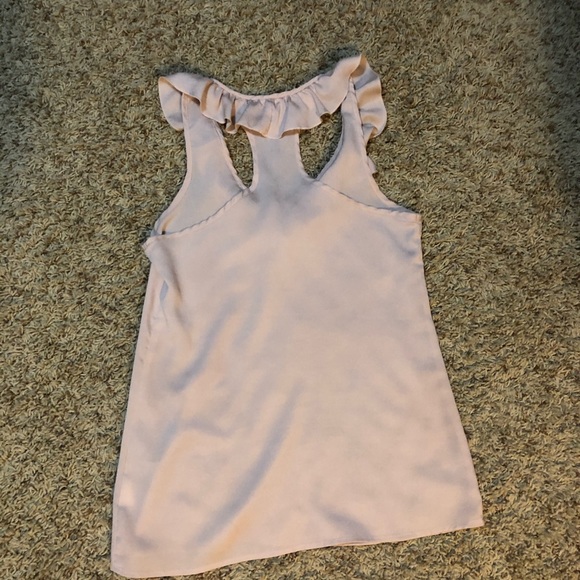 Pink Ruffle Racerback Top - Picture 2 of 4